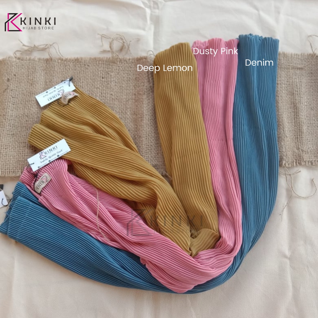 HIJAB PASHMINA PLISKET FULL PREMIUM 200x75 SHAWL - KINKI HIJAB STORE-4