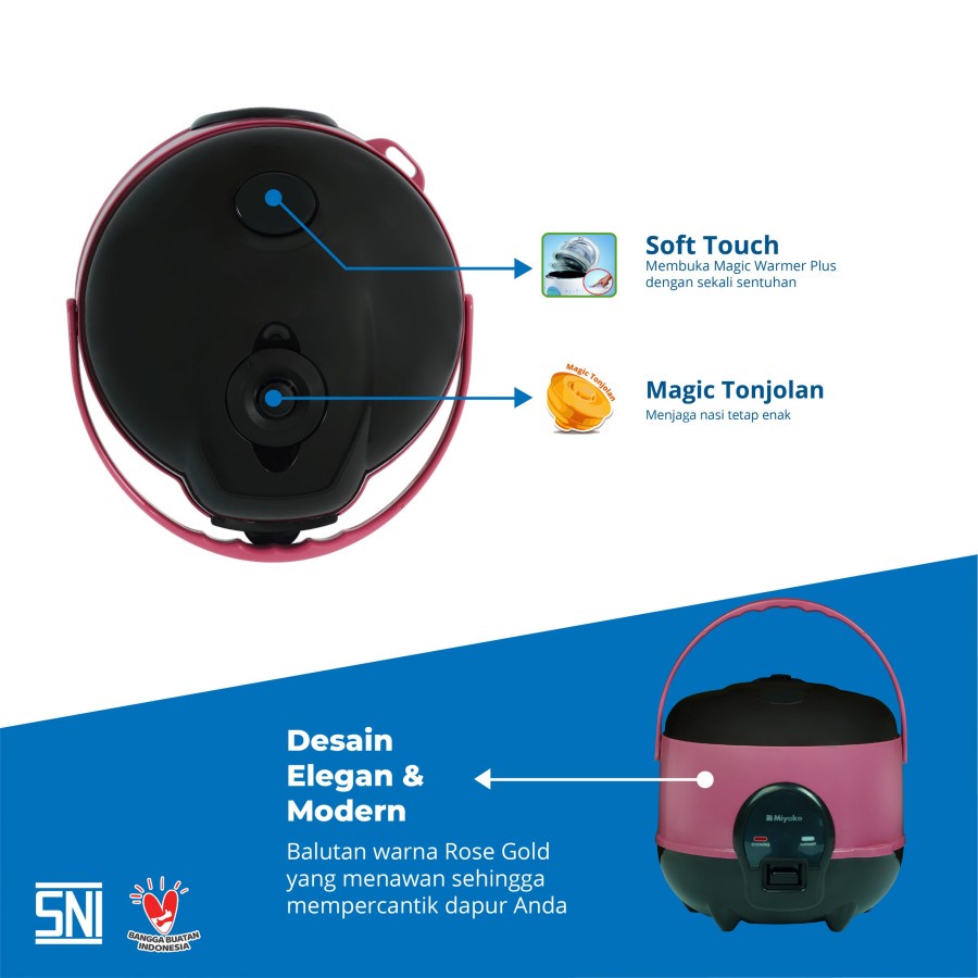 Miyako MCM-606 B SBC Magic Warmer Plus