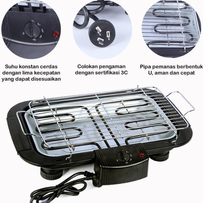 Panggangan Elektrik Pemanggang Listrik Barbeque Electric Bbq Grill Kokocoww