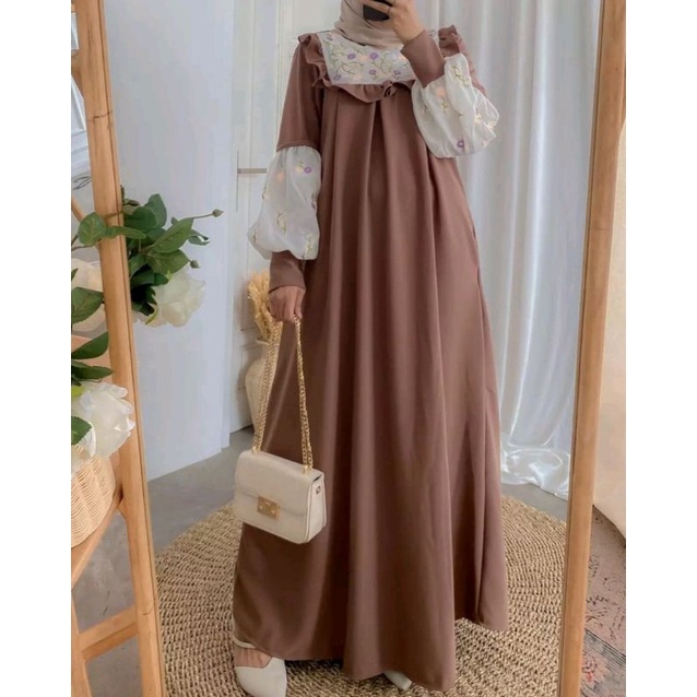 Gamis Balon Rempel Dada