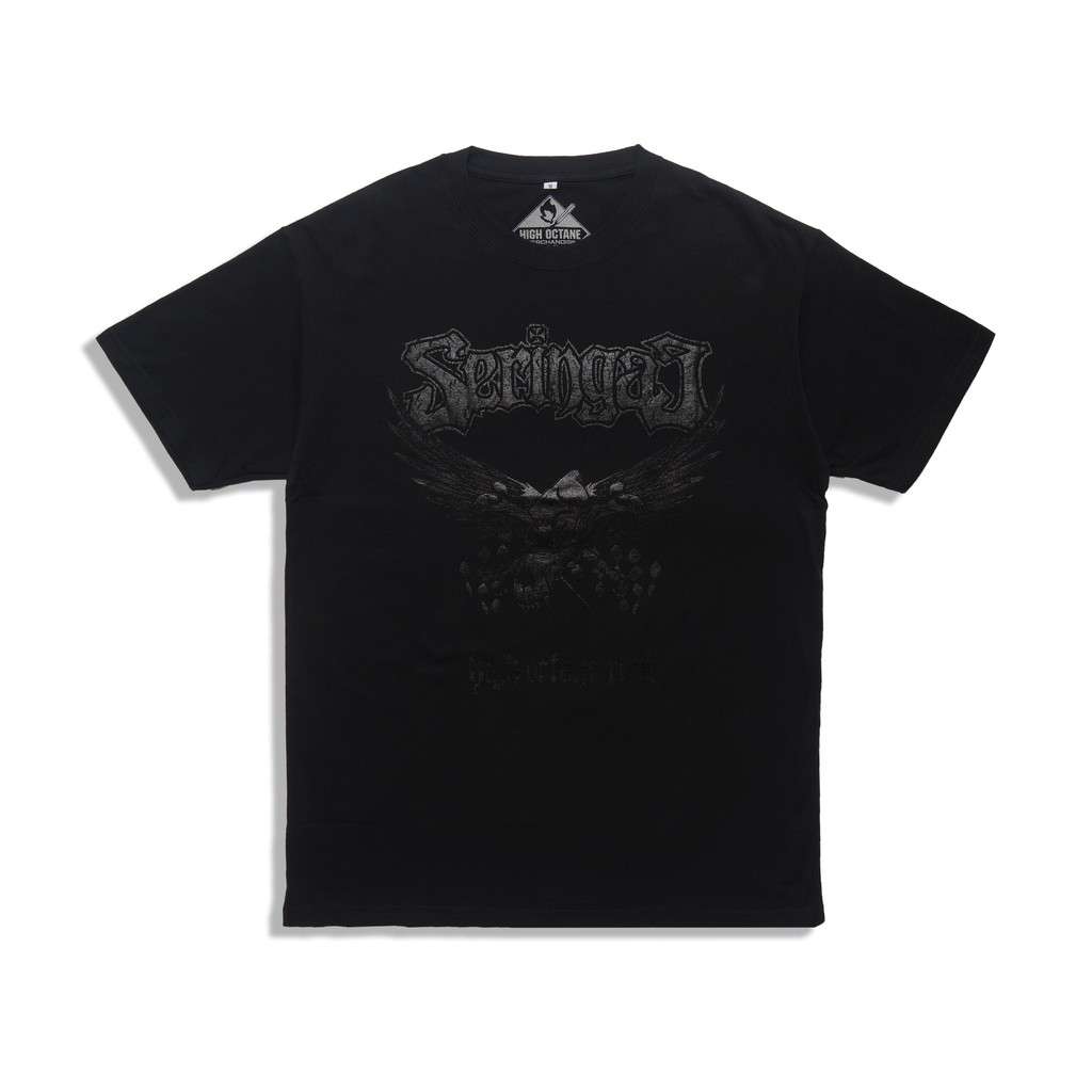 

Lawless (Seringai Insignia Black On Black Tshirt - Black)
