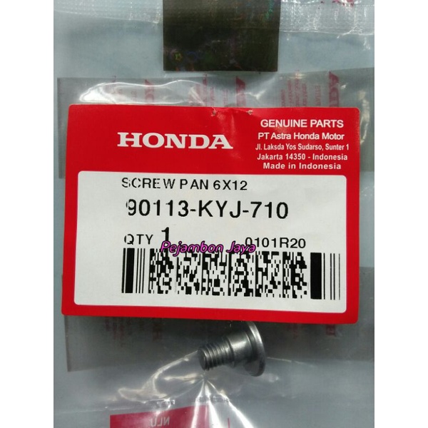 90113KYJ710 SCREW PAN 6X12