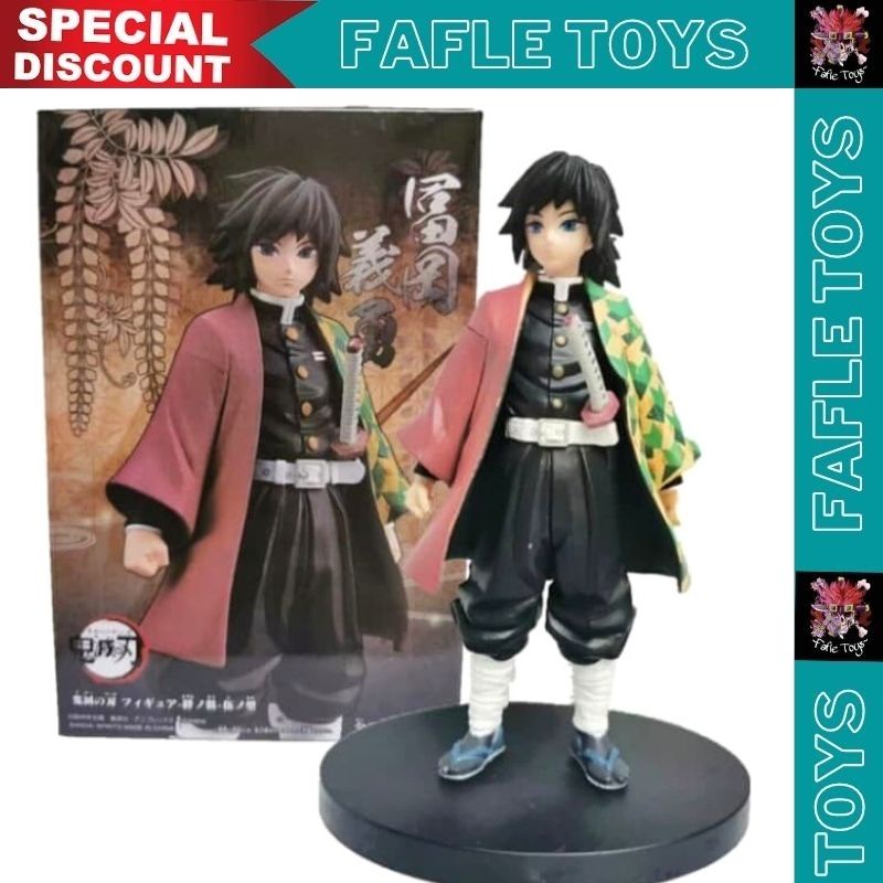 PVC Figure Giyuu Tomioko Sepia Ver Kimetsu No Yaiba [B668] / Action Figure Giyuu Tomioka / Demon Sla