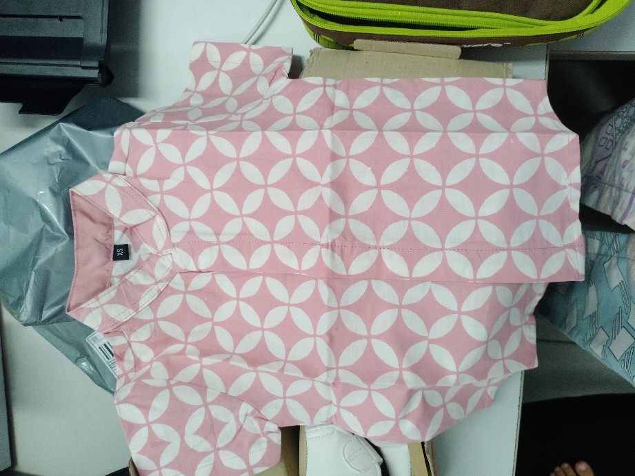Batik Anak Warna Dusty Pink Size S