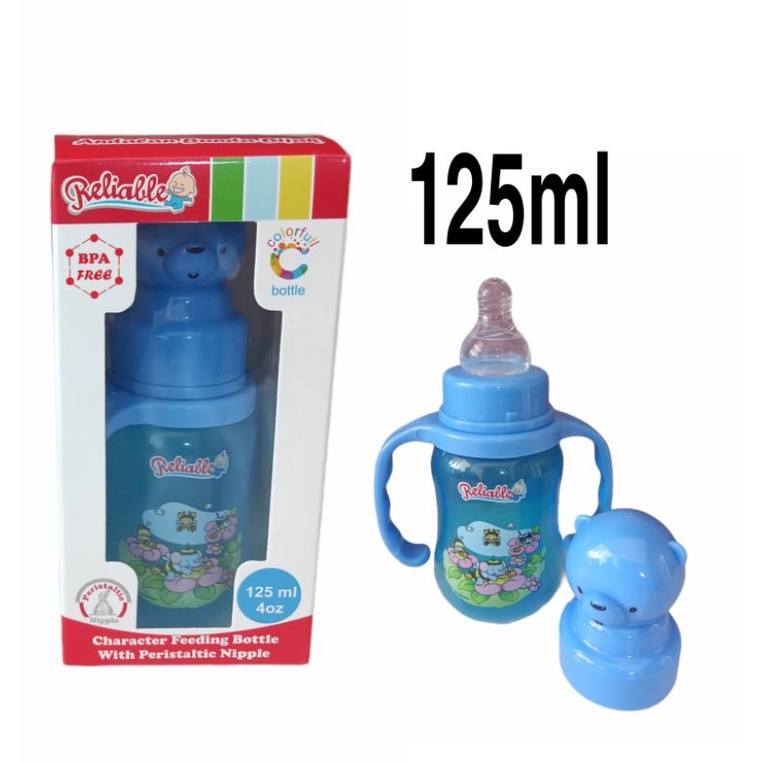 Botol Susu/Minum Bayi Tutup Karakter Tutup Karakter