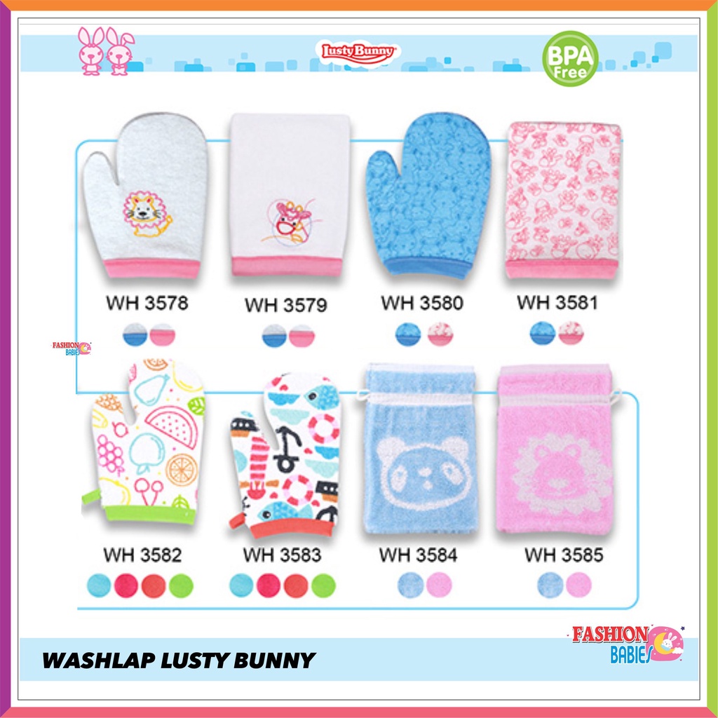 LUSTY BUNNY WASHLAP / WASLAP MANDI BAYI LUSTYBUNNY | WH 3579 3578 3580 3582