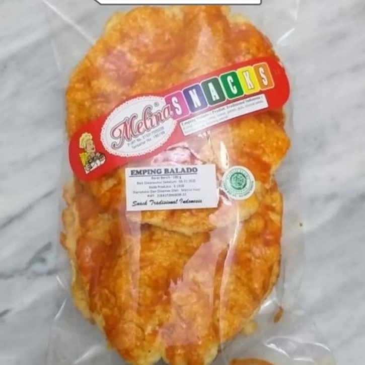 [HALAL] Melina Emping Balado Manis Pedas