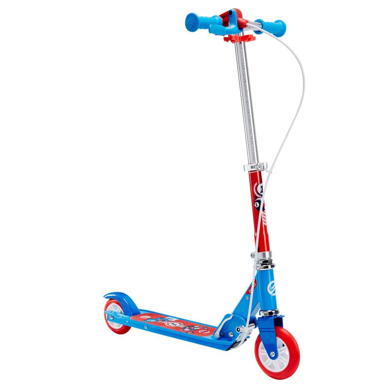 OXELO Play 5 Children's Scooter with Brake Skuter Anak Umur 4-6 Tahun