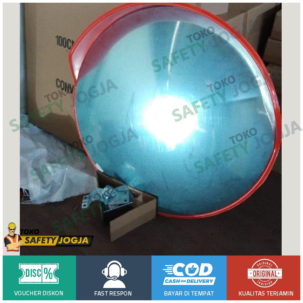 CERMIN Cembung Tikungan Safety Convex Mirror 60 CM