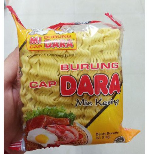 

Mie burung dara isi 2 - mie keriting - mie kering