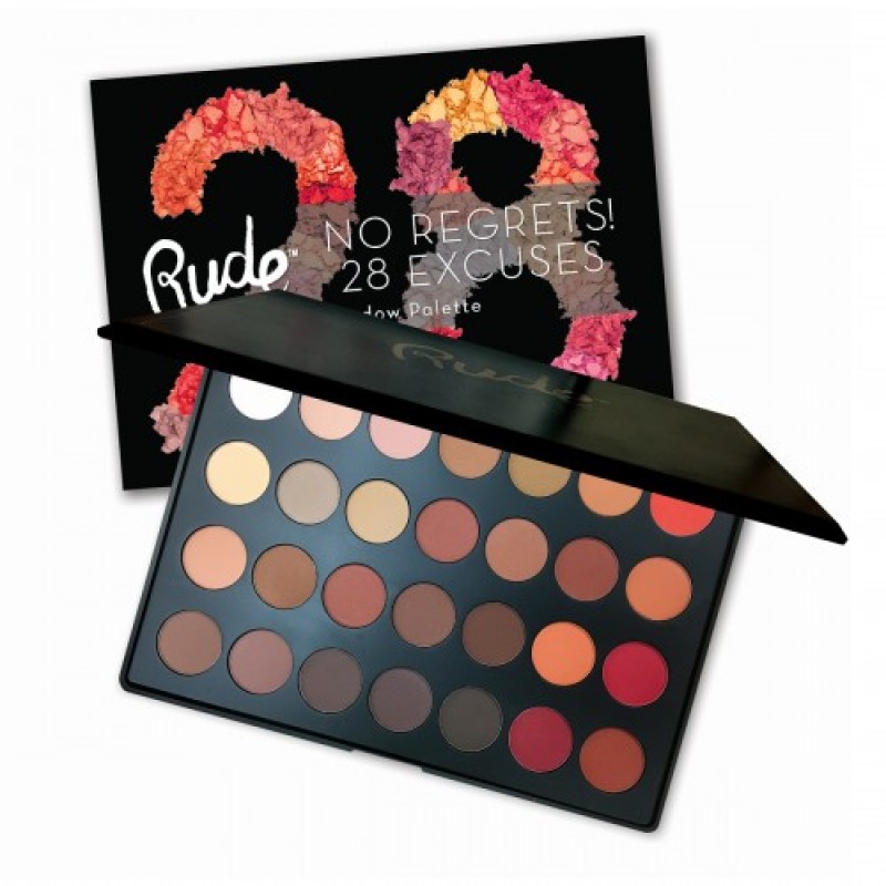

Rude No Regrets 28 Excuses Eyeshadow Palette