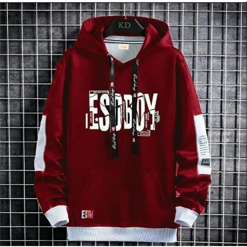 TOKO BAJU SEMPURNA / SWEATER [ESOBOY] [COD] HOODIE UKURAN M,L,XL PRIA DAN WANITA BAHAN FLEECE.