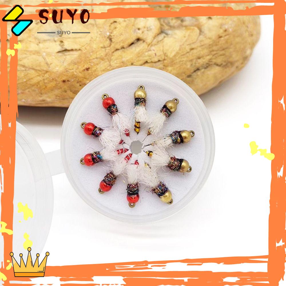 Suyo 5pcs Umpan Pancing Buatan Bentuk Lalat DIY 14# 16# 18# Fly Masker Penutup Mata Untuk Tidur