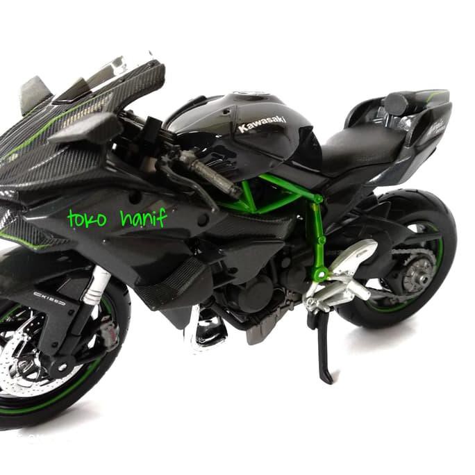 Diecast Miniatur Motor Kawasaki Ninja H2 R
