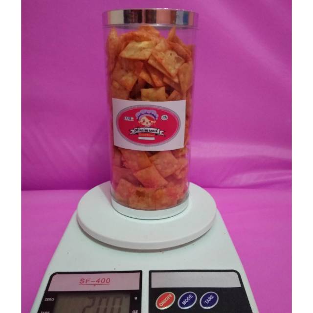 

Kripik Pangsit crispy isi 200gr