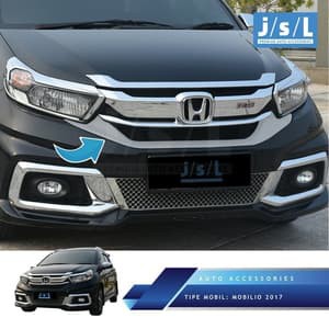 List Grill Bawah Mobilio RS 2017 chrome