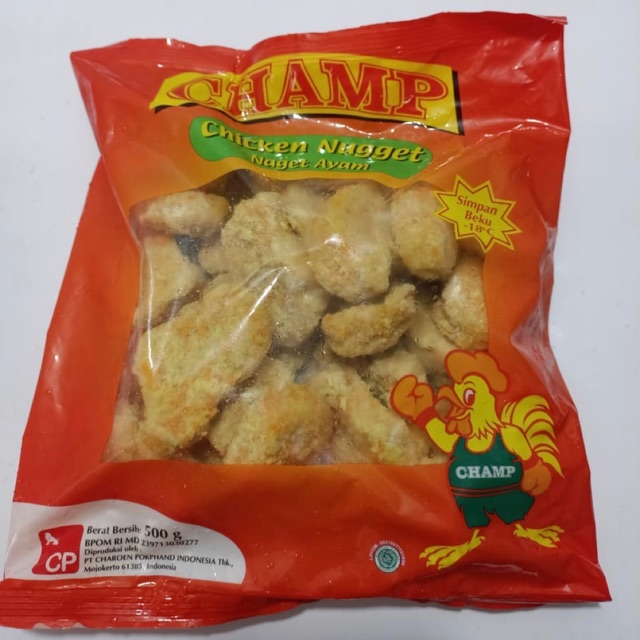 

CHAMP CHICKEN NUGGET AYAM 500GRAM