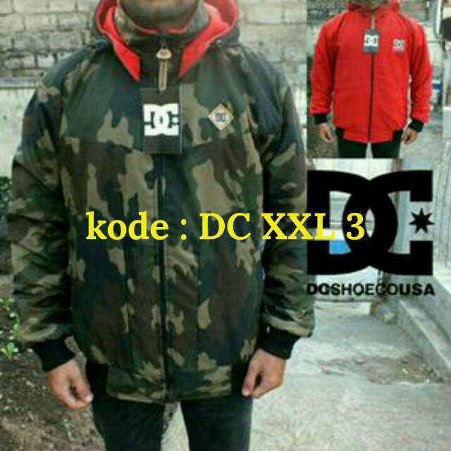 JAKET ARMY XXL / JAKET DORENG XXL / ARMY BOLAK BALIK