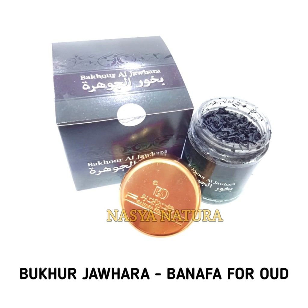 Bakhoor Jawhara Banafa For Oud Bukhur Jahara Buhur BO Asli Gaharu Arab Impor Original Bakhour Saudi