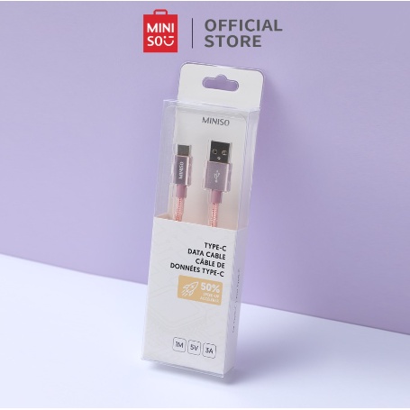 Kabel Data Miniso Type-C Fast Charging