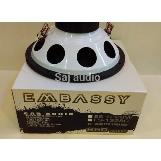 Speaker / Subwoofer 12  Inch  EMBASSY ES 1288   850watt