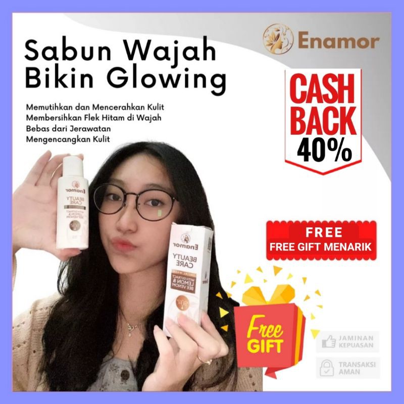 ENAMOR BEAUTY CARE SERUM ENAMOR FACIAL WASH ORIGINAL / ENAMORE BEAUTY/BEUTY CARE ORIGINAL 100% BPOM