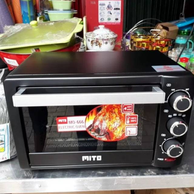 Segera beli MITO Oven Listrik 18 Liter - MO-666 Stok Terbatas