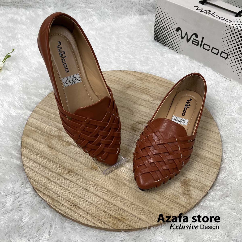 Walcoo Sepatu Flatshoes Wanita ALLESA