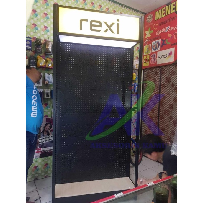 Rak Display Accesoris Rexi (Impor)