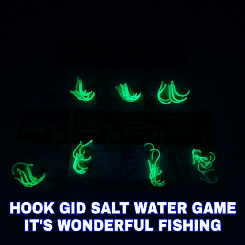 kail hammerhead light jigging hook gid