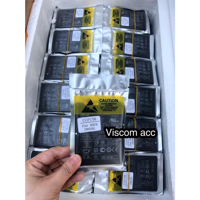 Baterai asus max pro m1 zb602kl c11p1706 original