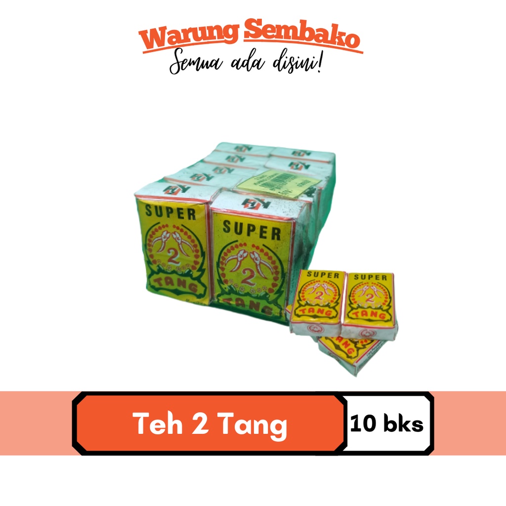 

Teh 2 Tang Super Kuning (1 Pack 10 Pcs)