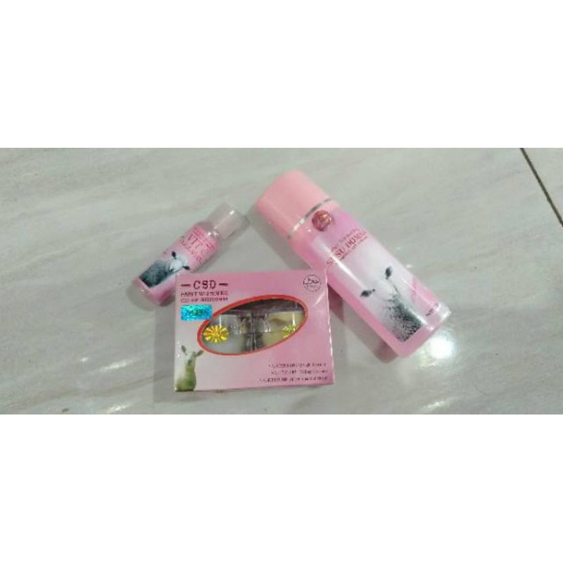 ✔️COD🆙 - Paket Lengkap CSD 5 in1 Berhologram - Cream Susu Domba 100% original