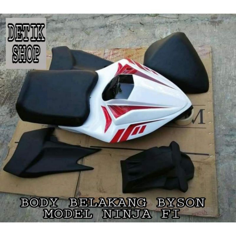 BODY BELAKANG YAMAHA BYSON MODEL NINJA FI BODI BYSON JOK BYSON