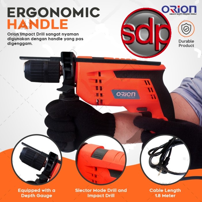ORION Mesin Bor / Impact Drill Listrik Orion - Hd-6622P [Original]