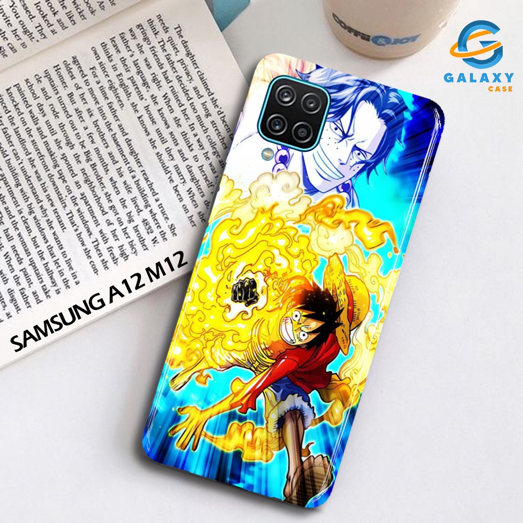 GalaxyCustomCase - Case hp Samsung A12/M12 - Case Anime One Piece - Casing hp Samsung A12/M12 - Hard