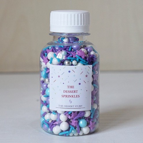 

'Galaxy' edible SPRINKLES 100g