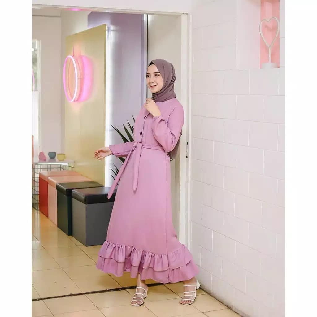 C.P - Dress polos candy dress Baju Muslim Busui Friendly