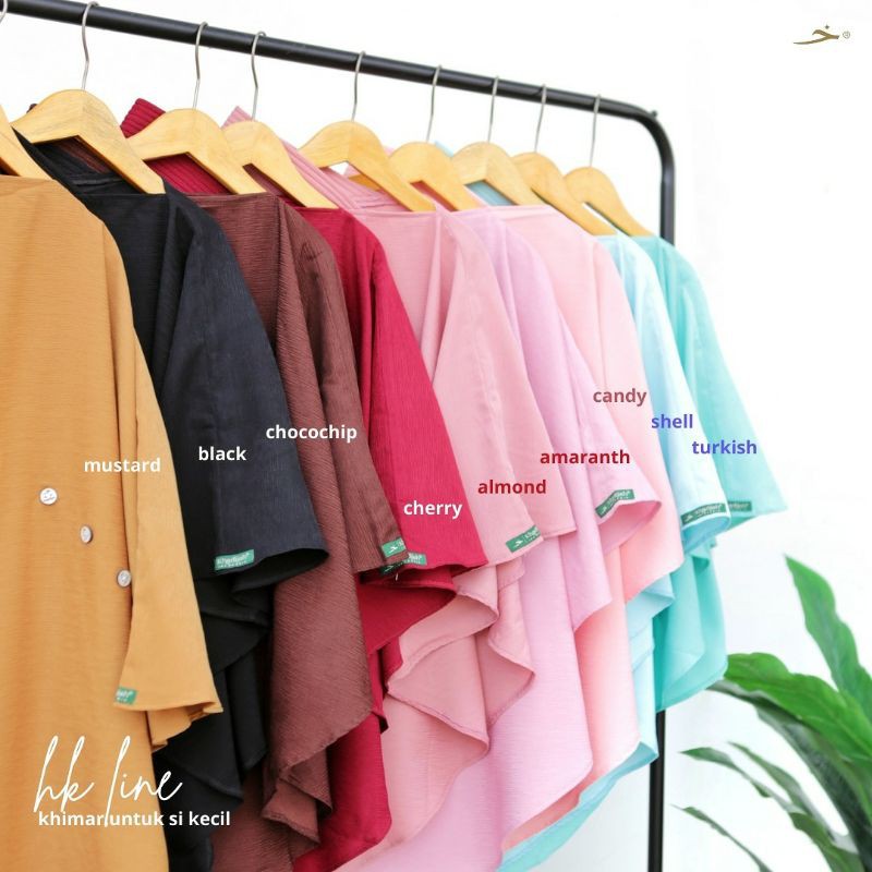 HELPY KIDS LINE BY KHADIJAH INDONESIA (KHIMAR ANAK / BERGO ANAK)