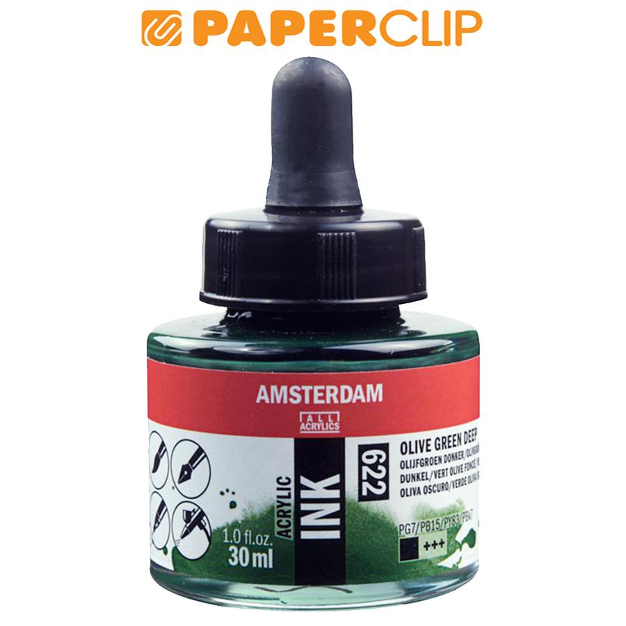 

CAT ACRYLIC AMSTERDAM 17206220AAC INK 30ML OLIVE GREEN DEEP