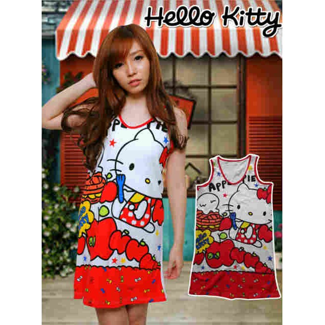 DSHK27 - Dress Hello Kitty Apple Pie