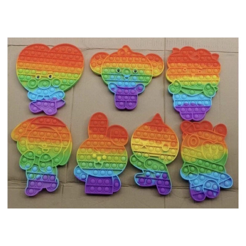 Pop it fidget toy Bts Murah