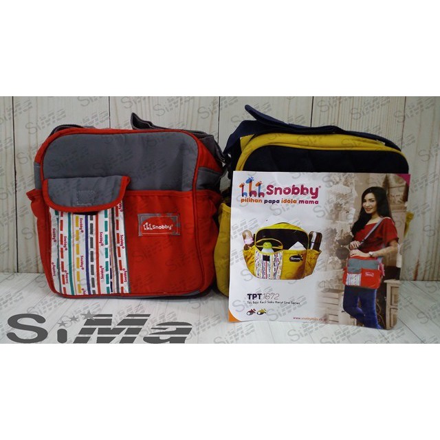 Tas Bayi Snobby Kecil Saku Kerut Line TPT1672 TPT 1672 Snoby Snooby Snobi BY 13 BY-13