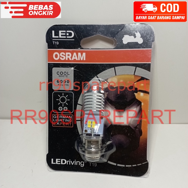Bohlam Lampu LED Osram T19 AC / DC, Bohlam LED Motor Osram