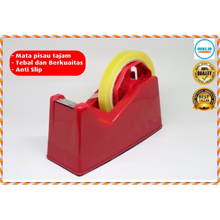 

Tempat Solatip TD-103 Isolasi Lakban Joyko 24 mm Dan 12 mm Dispenser Tape