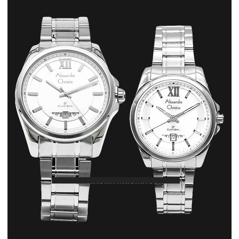 Alexandre Christie 8473 AC 8473 BSSSL Silver Harga Satuan