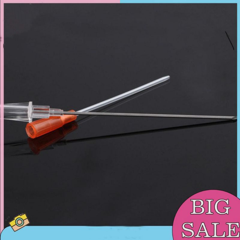 jarum tindik sekali pakai / piercing needle/ ukuran 16g,18g