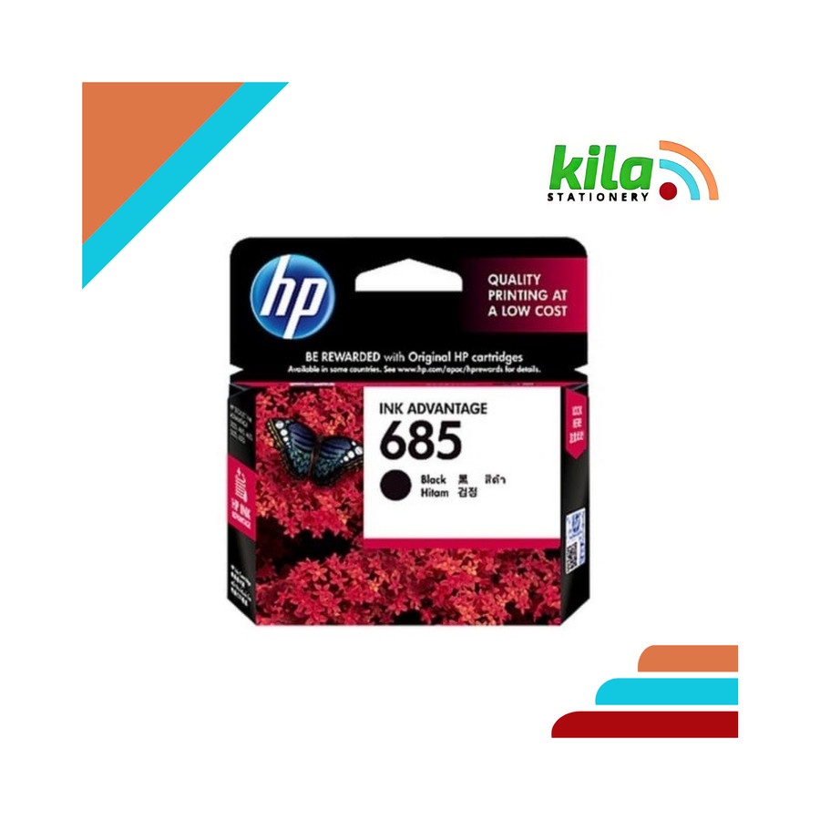 Tinta HP 685 Black = HP Advantage 3525, 4615, 4625, 5525, 6525