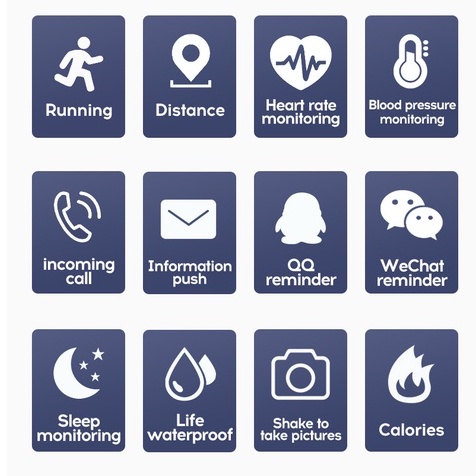 SKMEI Y68 Smartwatch band Jam Pria Wanita Sport Fitness Tracker Heart Rate Blood Oxygen Jam pintar digital Bluetooth Android synchronize sinkronisasi mi band  Y68 Smart Watch Fitness Bracelet Heart Rate Monitoring Reminder Step Counting Information Push