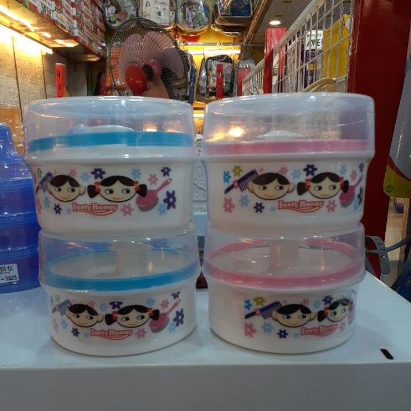 Tempat bedak+puff Lusty Bunny TB 1501